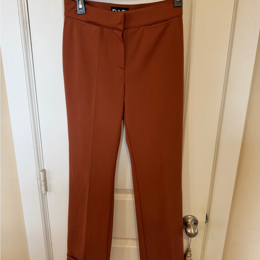 Dolce & Gabbana Rust Straight Leg Pants